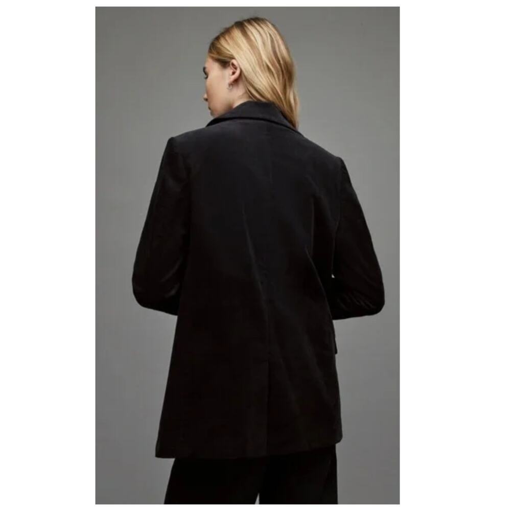 NWT AllSaints Adlai Corduroy Relaxed Blazer Size US/2 - Picture 2 of 13